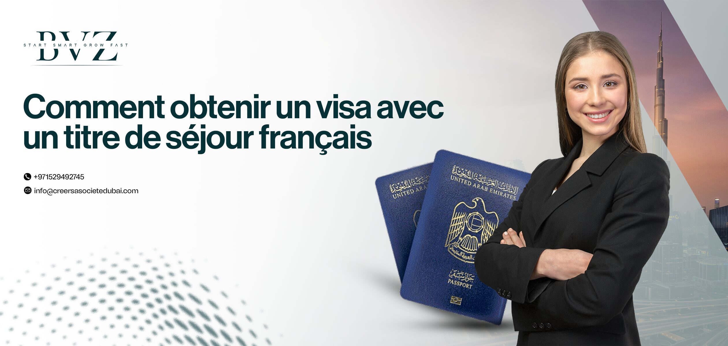 Comment obtenir un visa avec un titre de séjour français