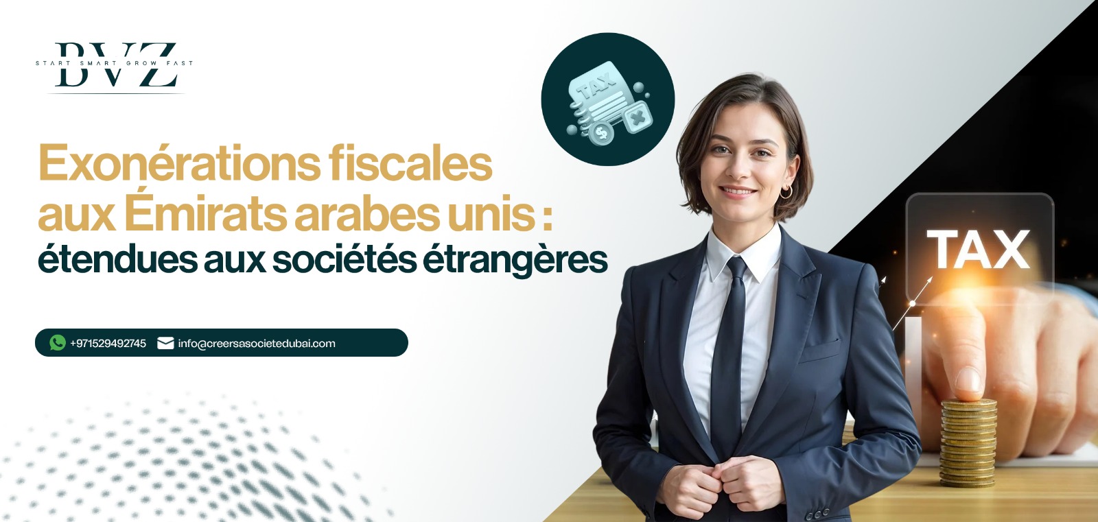 Exonérations fiscales aux Émirats arabes unis : étendues aux sociétés étrangères